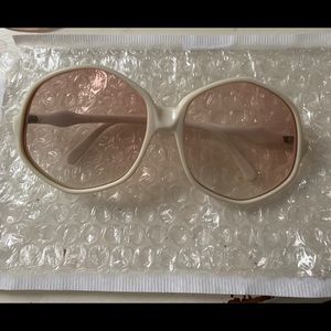 Vintage 1970’s 1960’s  oversized round sunglasses